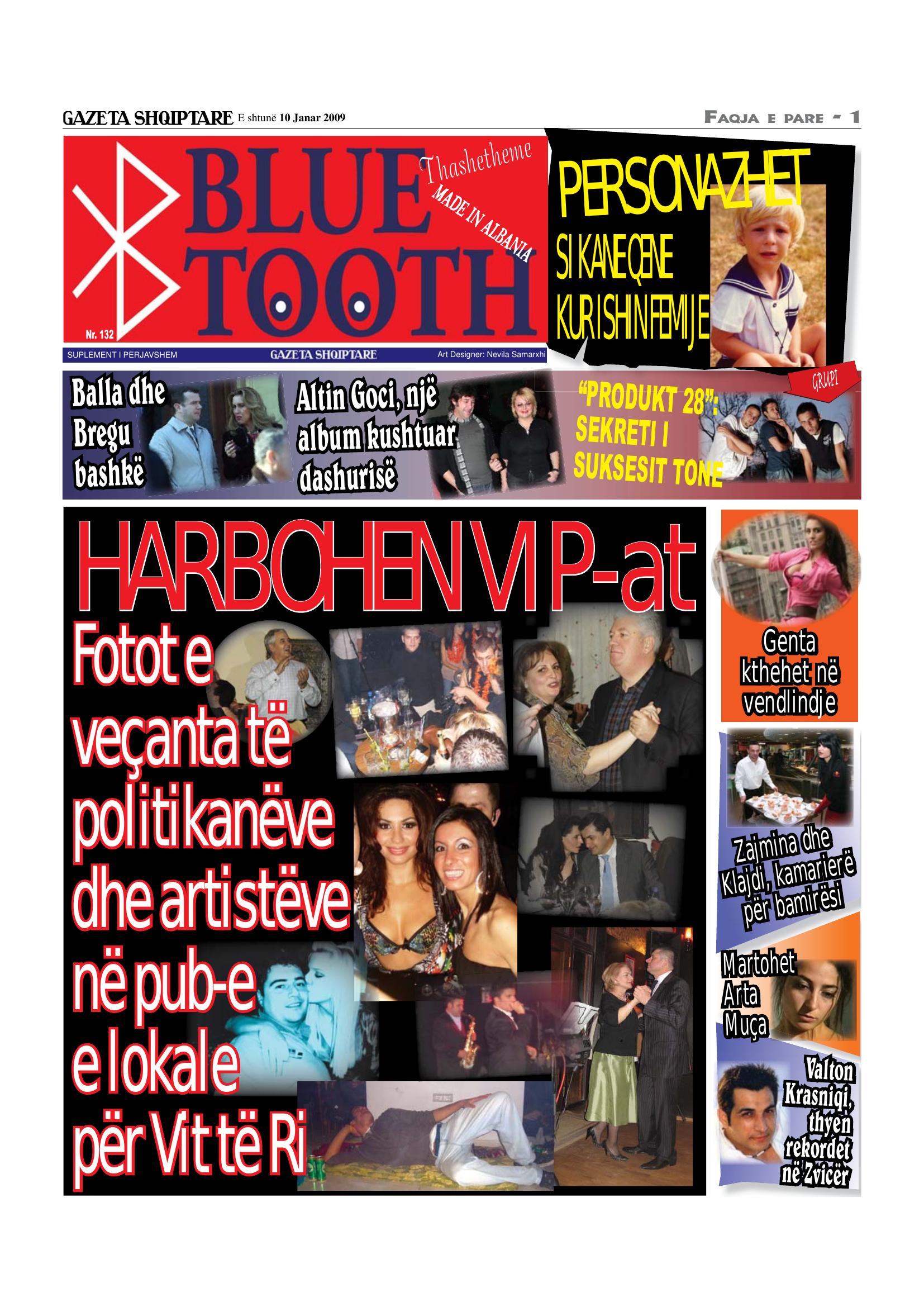 Gazeta Shqiptare 2009-01-10